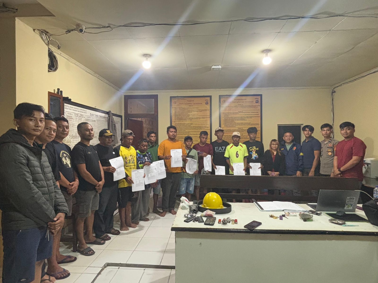 1 orang Oknum Kades di boalemo gorontalo ditetapkan tersangka kasus PETI oleh Polda Gorontalo