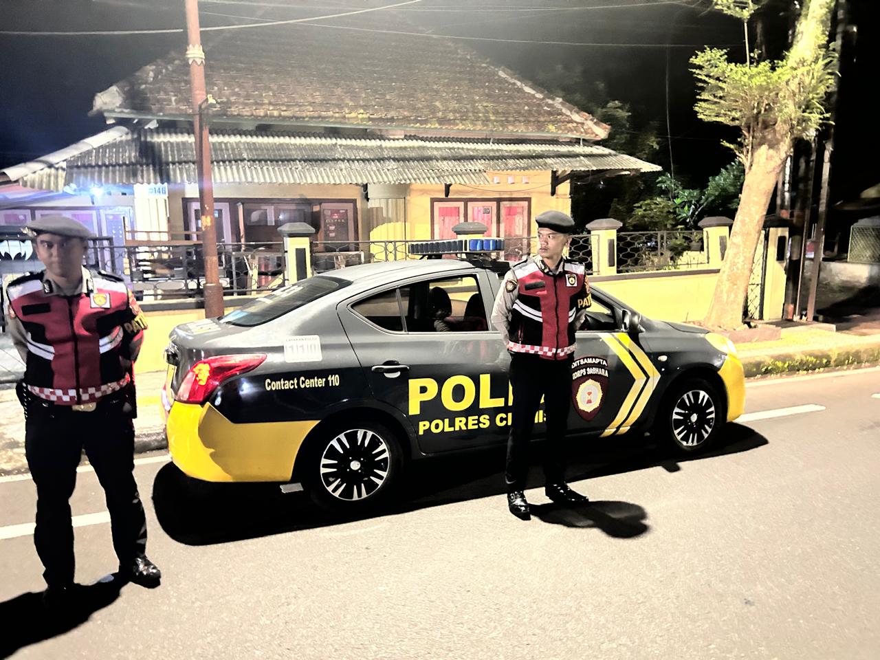 Polres Ciamis Gencarkan Patroli Biru di Jalur Rawan Kejahatan, Pastikan Keamanan dan Ketertiban Masyarakat