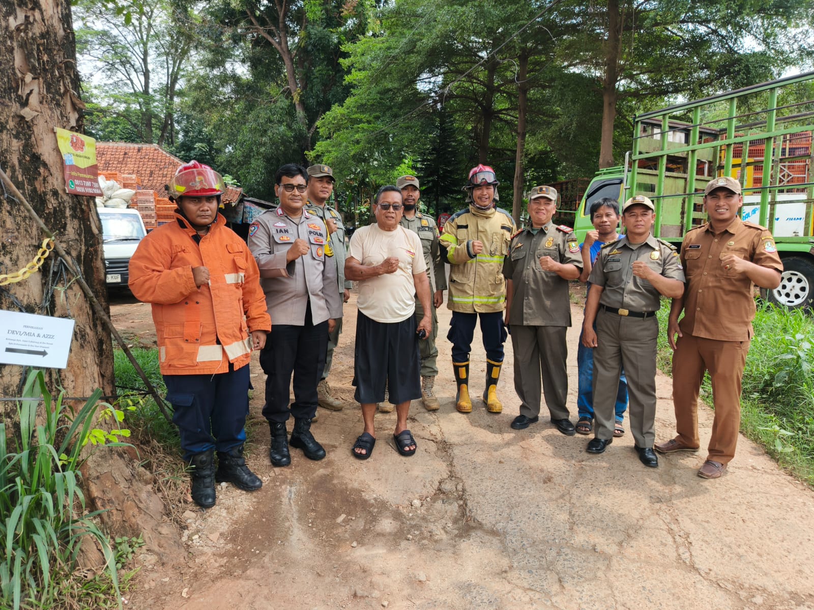 Kebakaran di Panglima Chiken Berhasil Dipadamkan