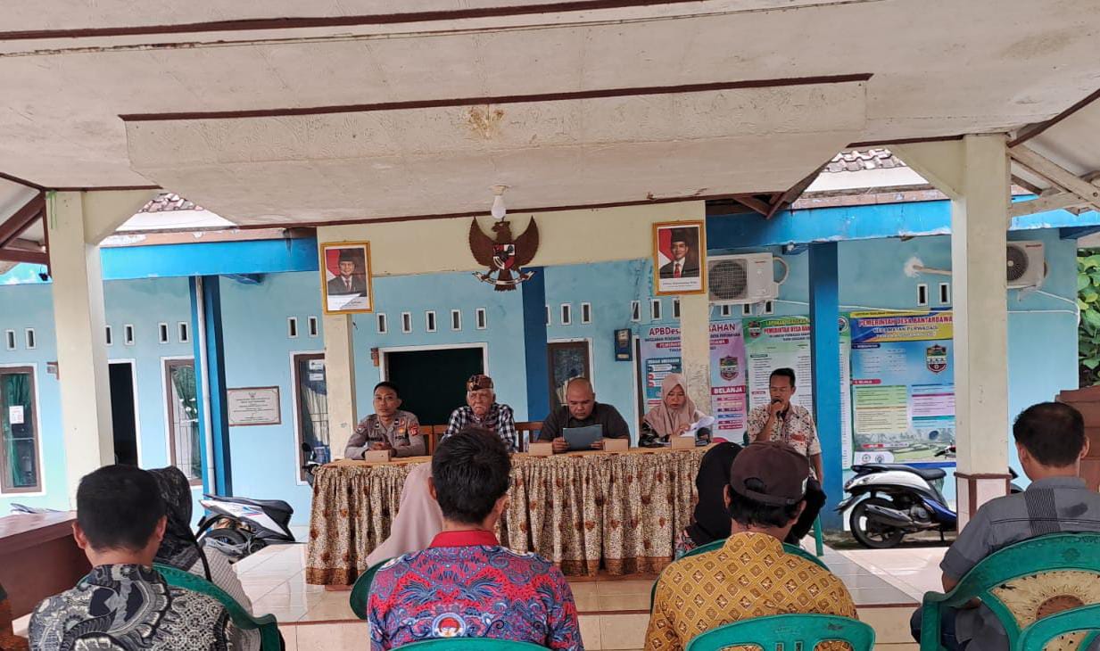 Polsek Lakbok Kawal Penetapan Calon Perangkat Desa Bantardawa, Wujudkan Sinergi dan Kamtibmas yang Kondusif