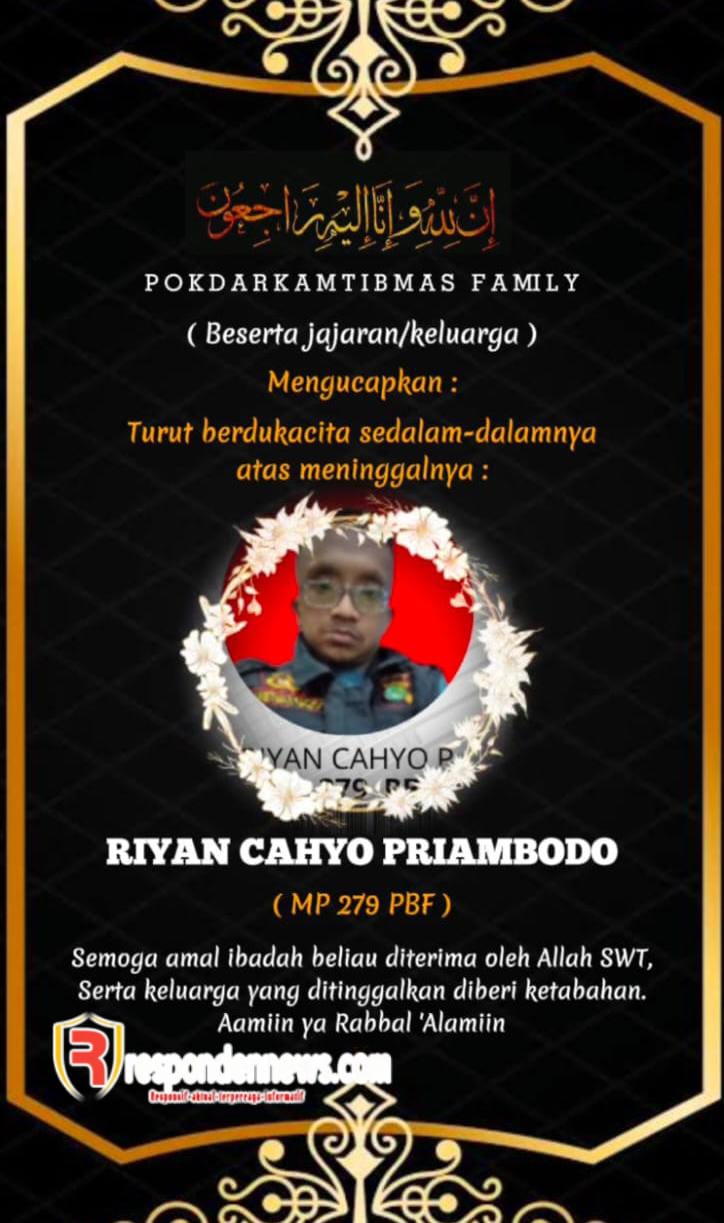 Keluarga Besar Pokdar Bhayangkara (Family) berduka