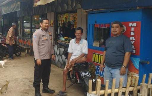 Pererat Hubungan Polisi dan Warga, Polsek Sukadana Lakukan Sambang dan Silaturahmi di Desa Bunter