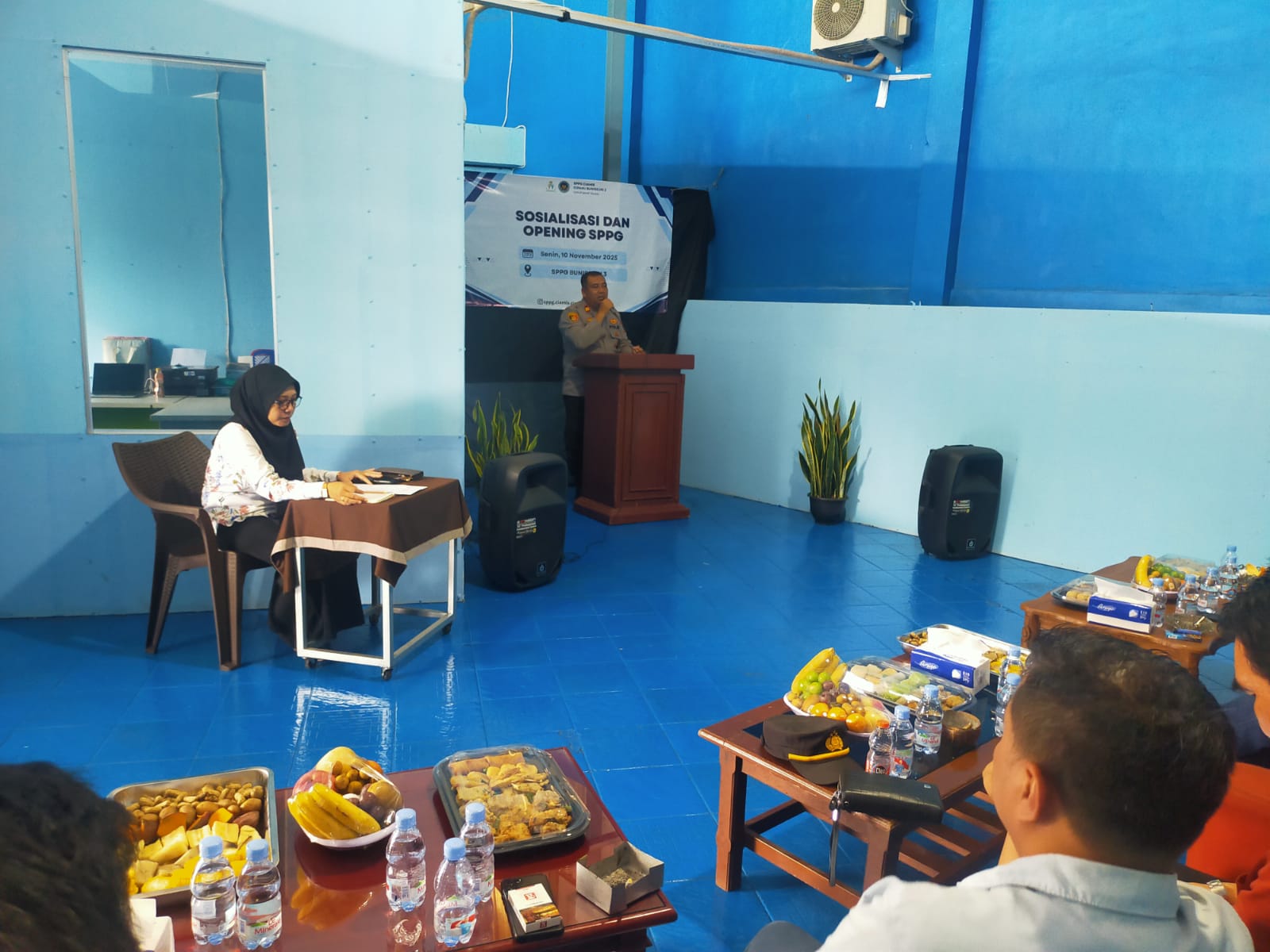 Peran Polsek Cipaku dalam Mendukung Program Makan Bergizi Gratis di Ciamis