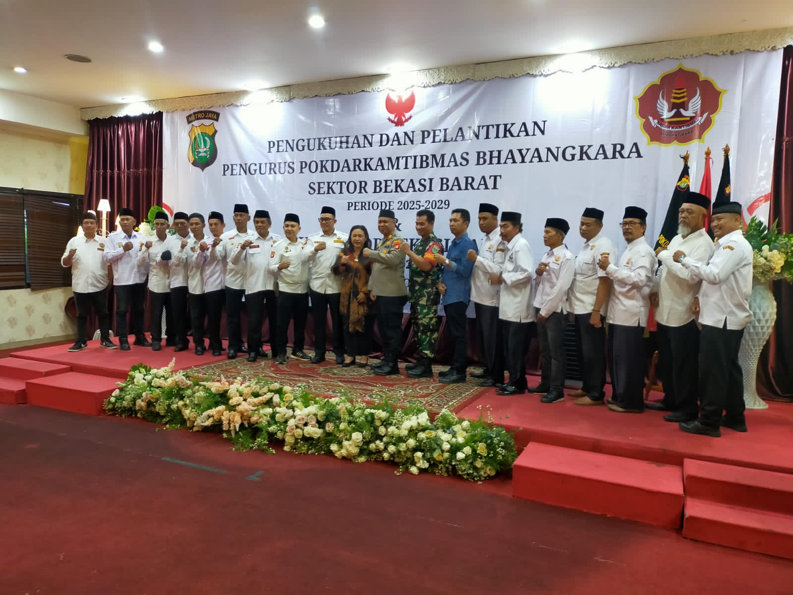 Pengukuhan Pengurus Sektor Bekasi Barat dan Sub Sektor Bekasi Barat Resmi Dilantik