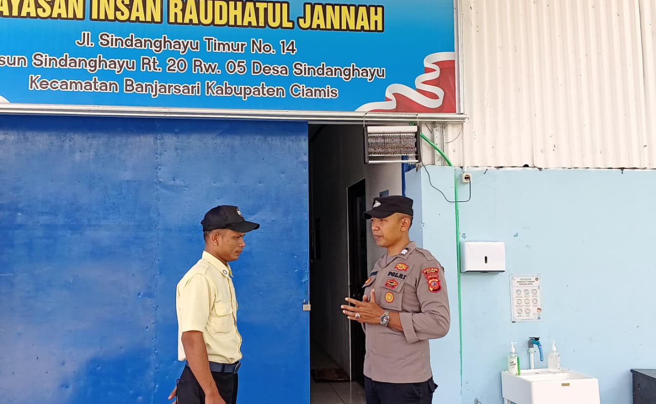 Perkuat Sinergitas, Polsek Banjarsari Datangi Satpam SPPG di Banjarsari dan Banjaranyar