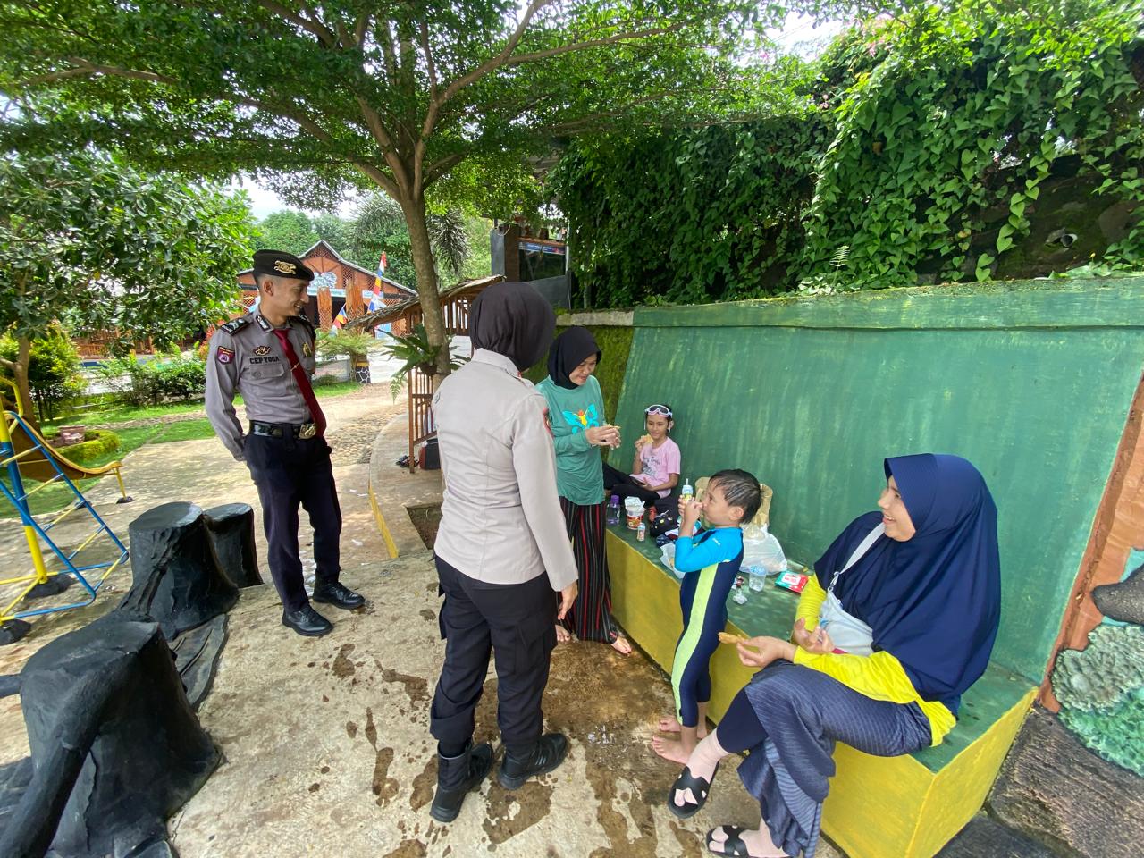 Polres Ciamis Perketat Patroli di Objek Wisata, Wujud Komitmen Hadirkan Keamanan dan Kenyamanan Pengunjung