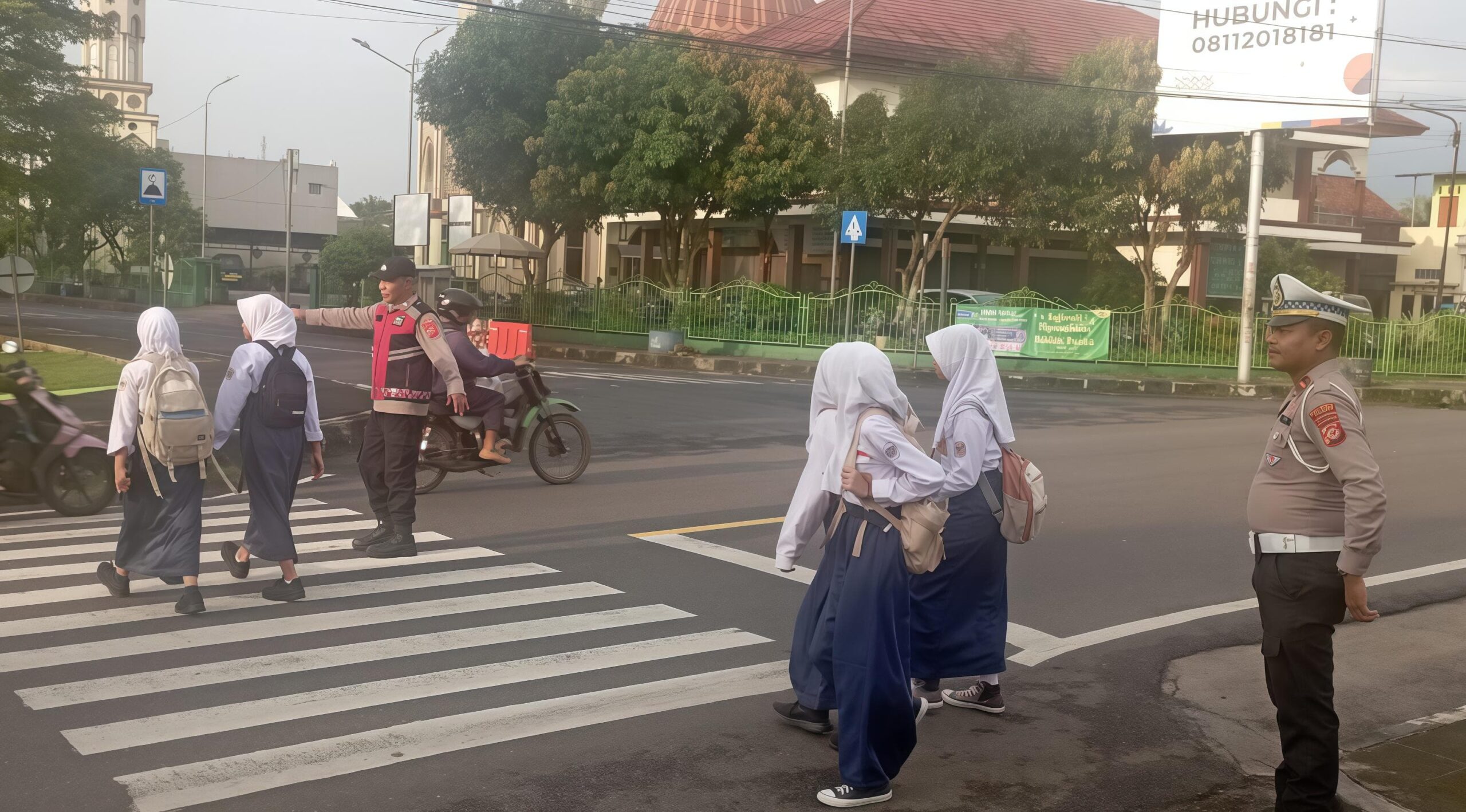 Polsek Kawali Perkuat Pengamanan Pagi Melalui Strong Point di Empat Titik Kawali, Warga Nilai Arus Lalu Lintas Lebih Tertib dan Aman