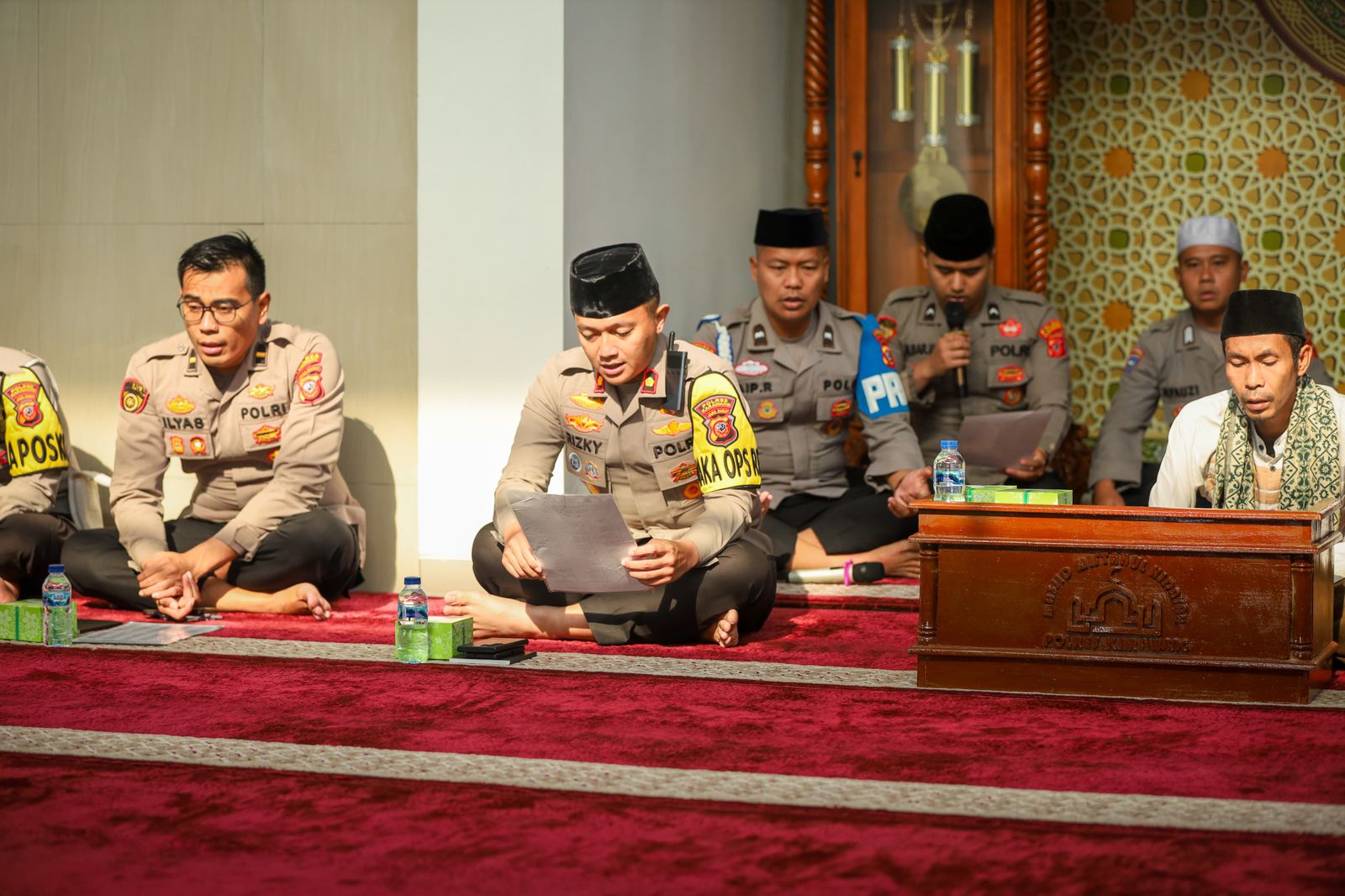 BINROHTAL PERSONEL POLRES KARAWANG, WUJUDKAN ANGGOTA POLRI YANG BERIMAN DAN HUMANIS