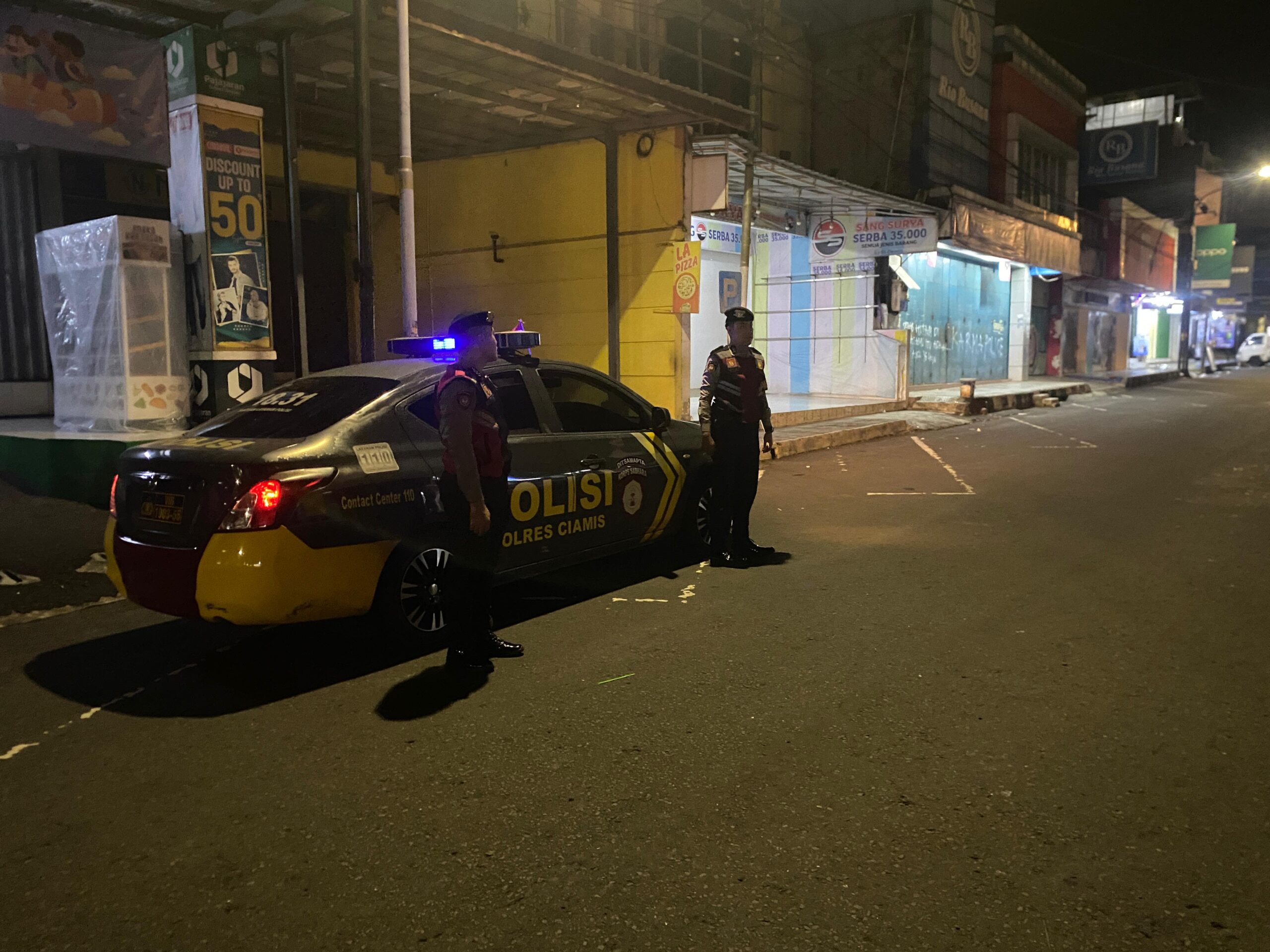 Sat Samapta Polres Ciamis Gencarkan Patroli Biru di Jalur Rawan Kejahatan