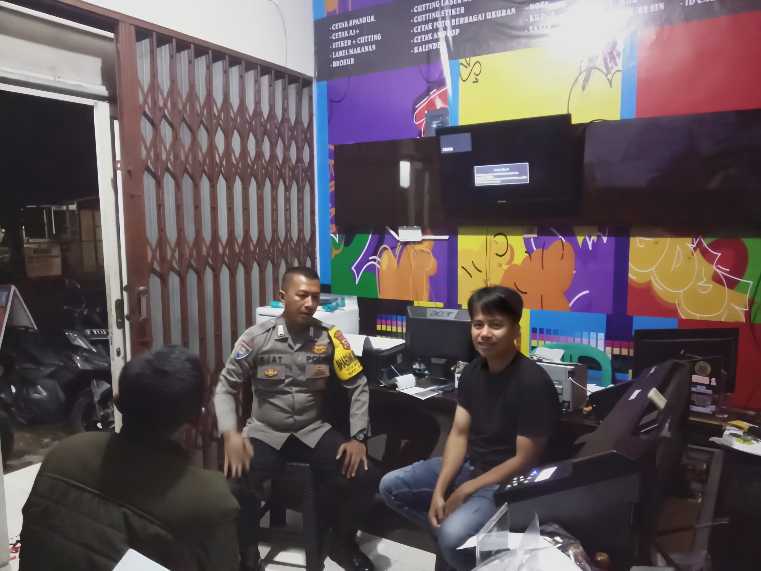 Polsek Kawali Gelar Patroli Biru Malam Hari, Wujud Kehadiran Kepolisian dalam Mengantisipasi Gangguan Kamtibmas