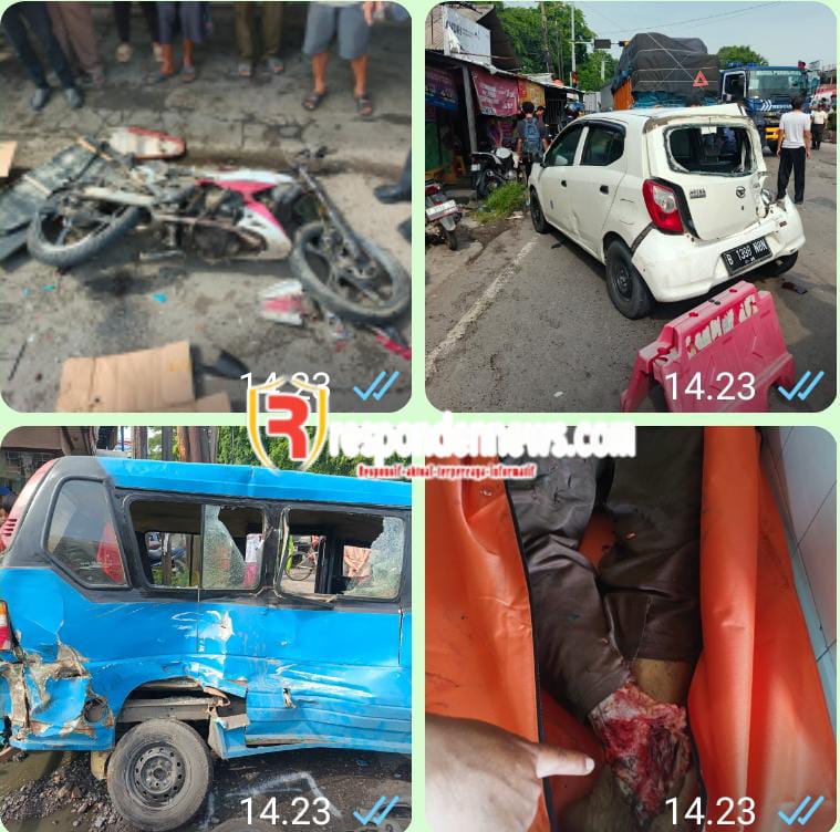 Kecelakaan Beruntun Libatkan 14 Kendaraan di Cikampek, 2 Tewas dan 5 Luka-Luka