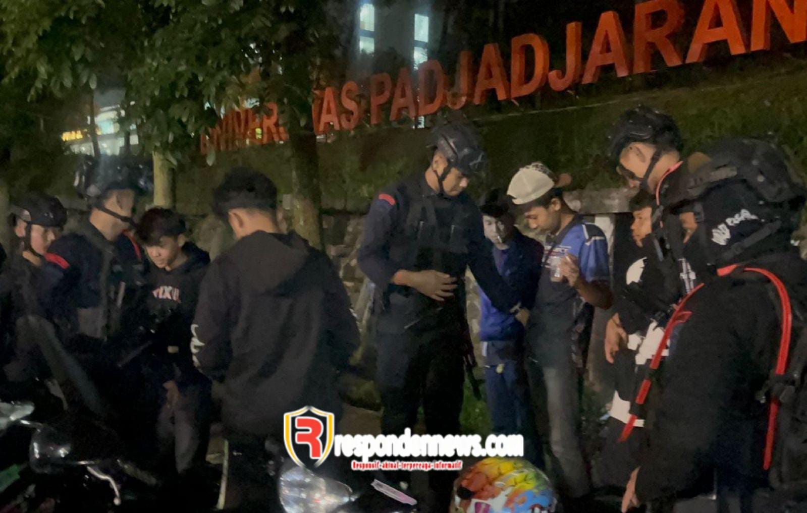 Patroli Malam Brimob Jabar Amankan Jatinangor – Cileunyi