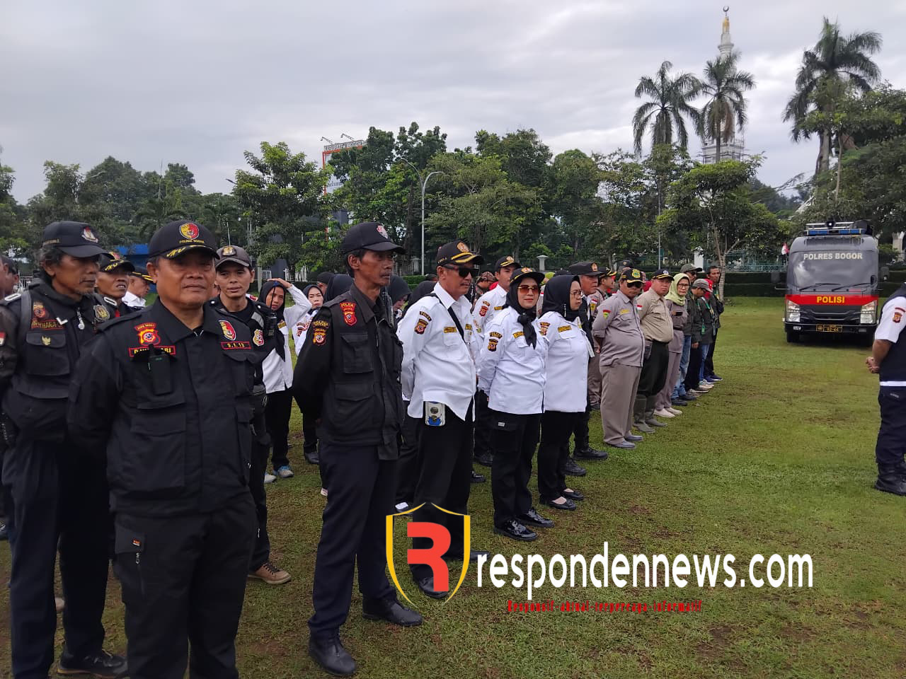 Apel Gelar Pasukan Siaga Tanggap Bencana Polres Bogor 2025