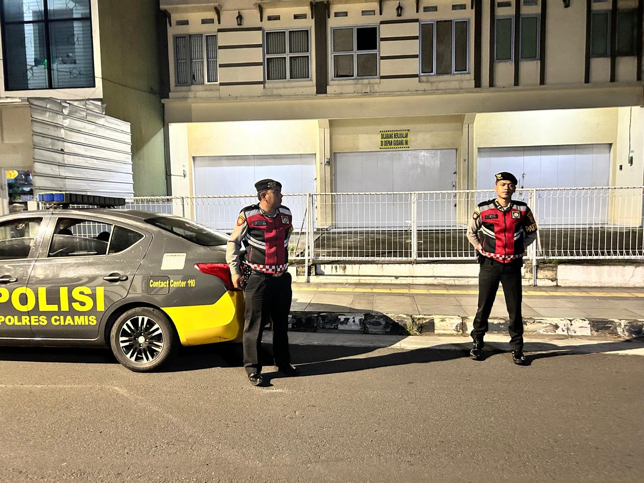 Sat Samapta Polres Ciamis Intensifkan Patroli Biru di Jalur Rawan, Perkuat Upaya Pencegahan Kejahatan dan Balap Liar