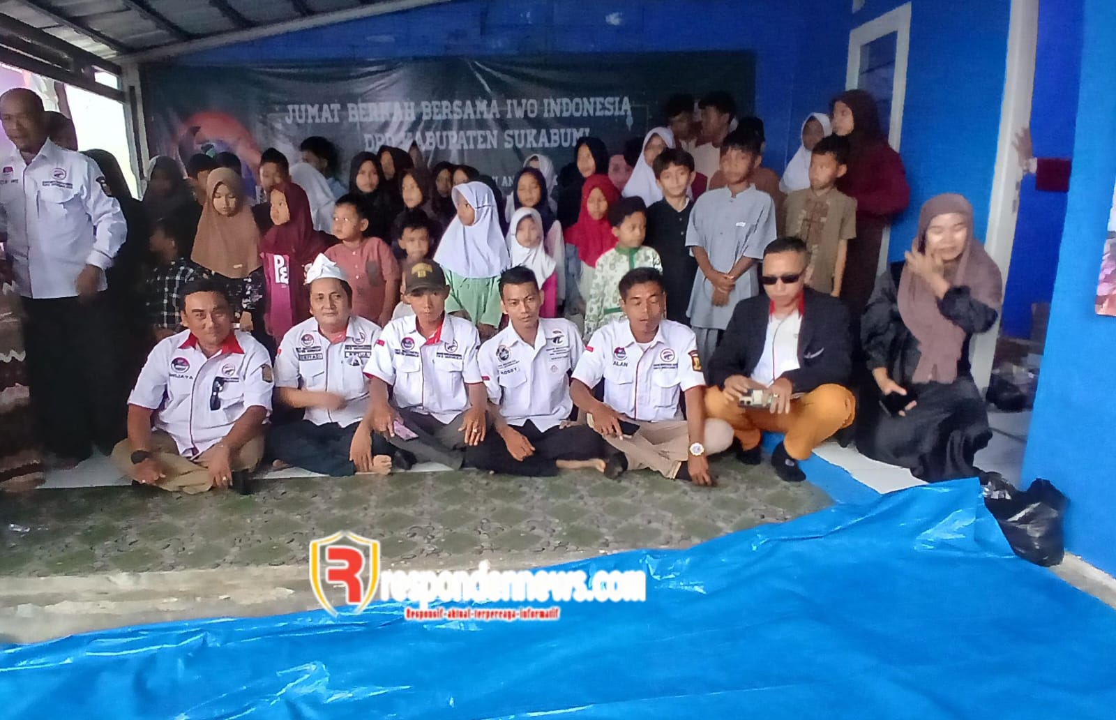 IWO Indonesia DPD Sukabumi Gelar Jumat Berkah, Santuni Anak Yatim Piatu