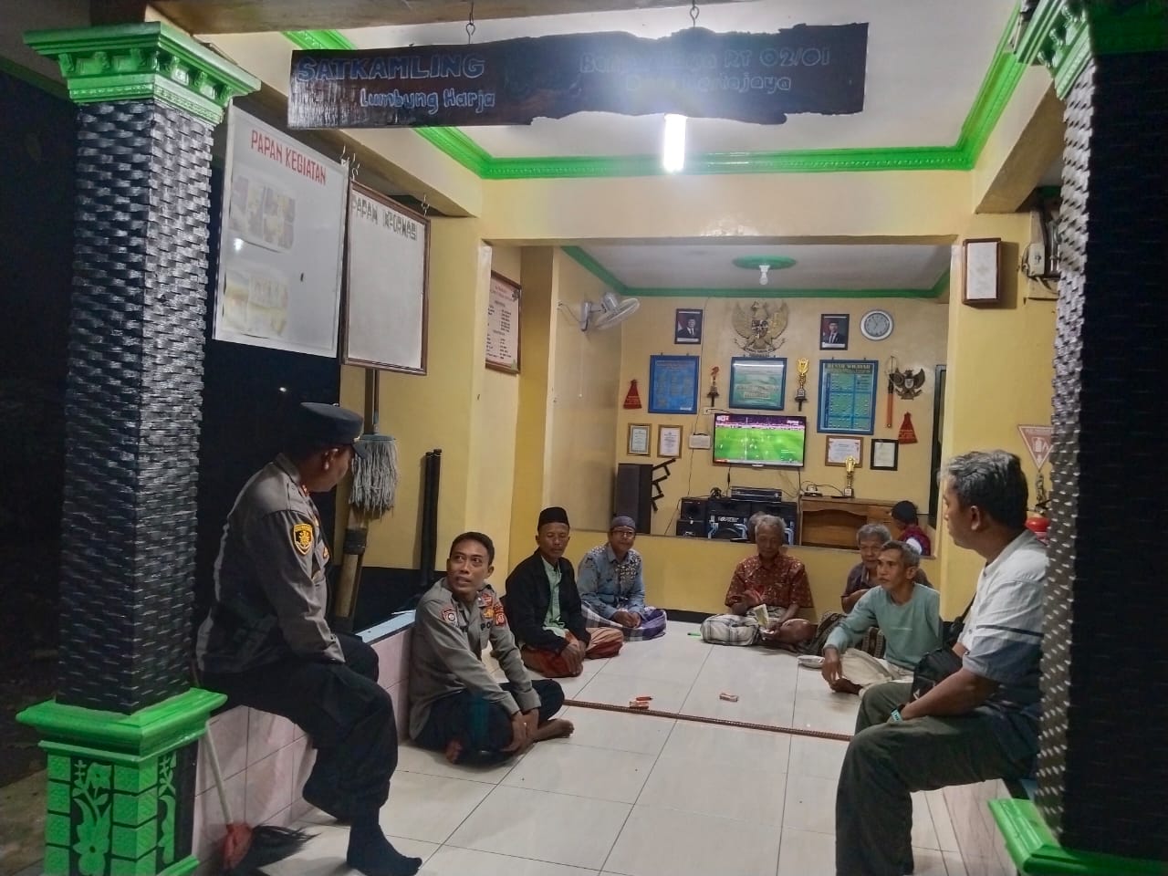 Antisipasi Gangguan Kamtibmas, Polsek Lakbok Polres Ciamis Intens Patroli KRYD ke Masyarakat