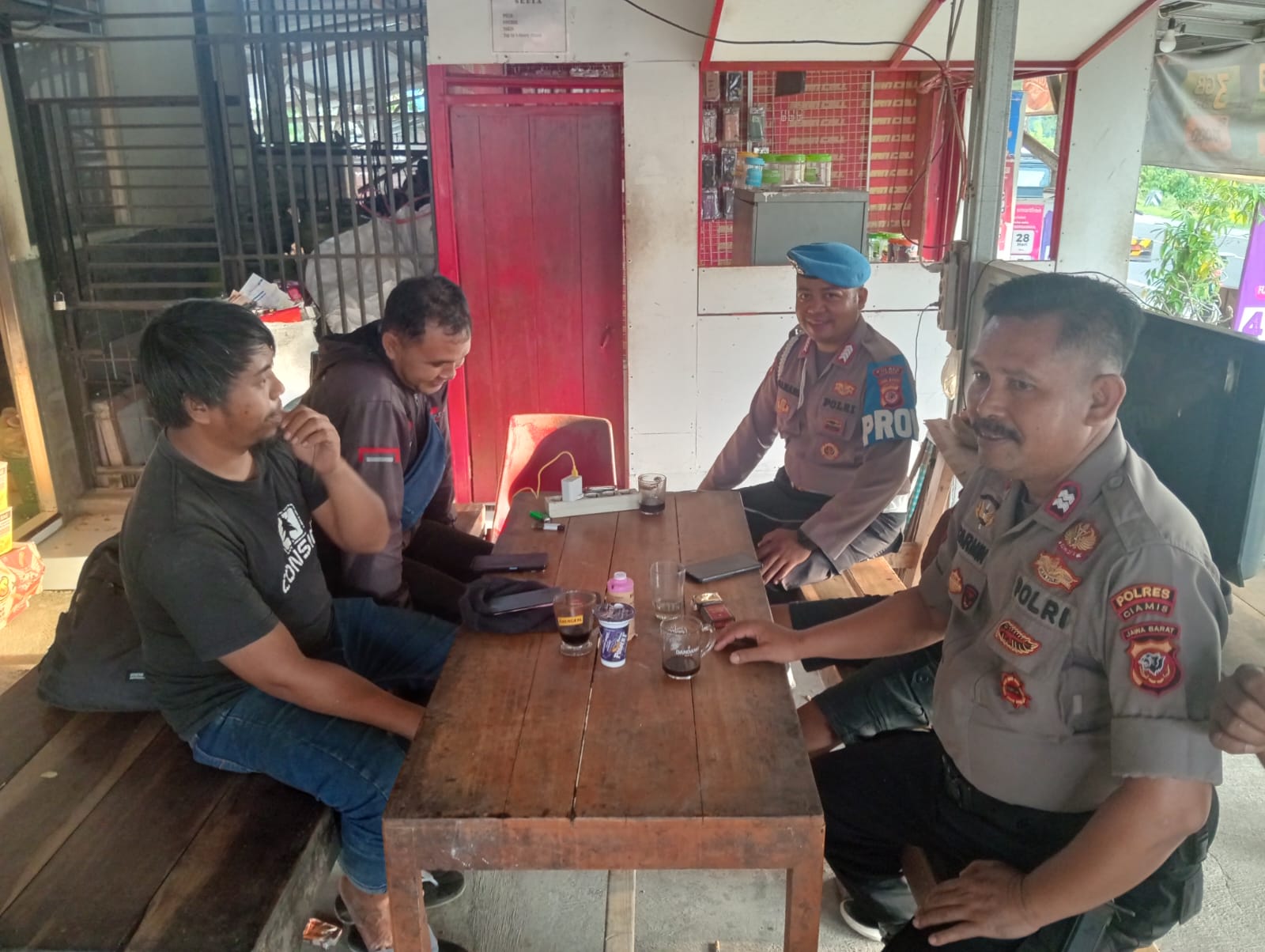 Polsek Pamarican Intensifkan Patroli Antisipasi Balap Liar, Jaga Keamanan Jalan Raya Pangandaran