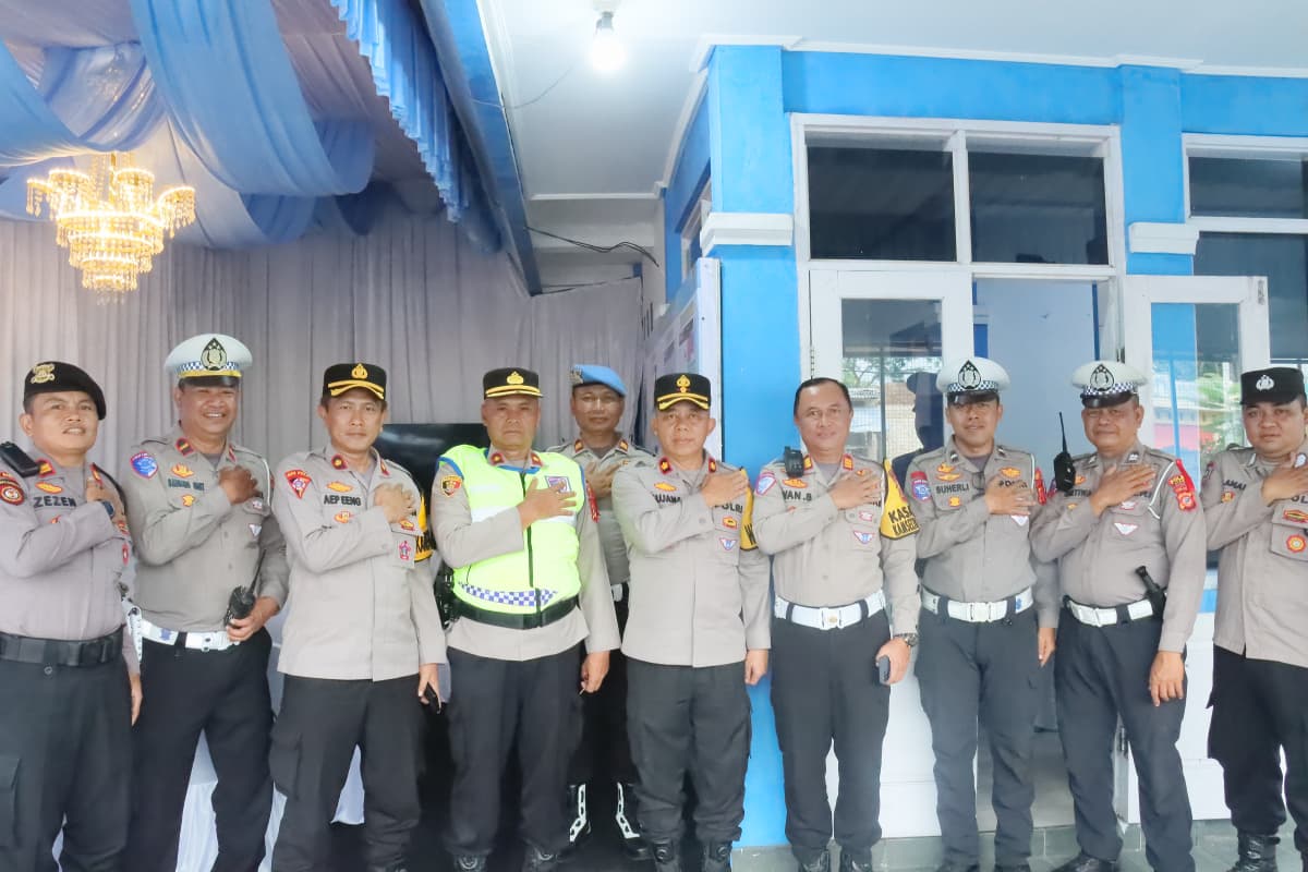 Wakapolres Ciamis Tinjau Kesiapan Pos Ops Lilin Lodaya 2025, Pastikan Pengamanan Natal dan Tahun Baru Berjalan Optimal
