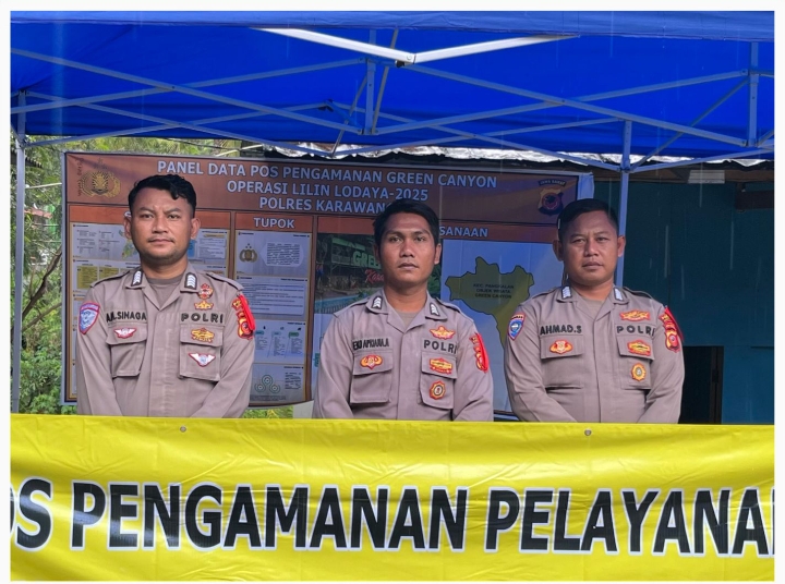 Pengamanan Objek Wisata Dalam Rangka Ops Lilin 2025 DiWilayah Pangkalan