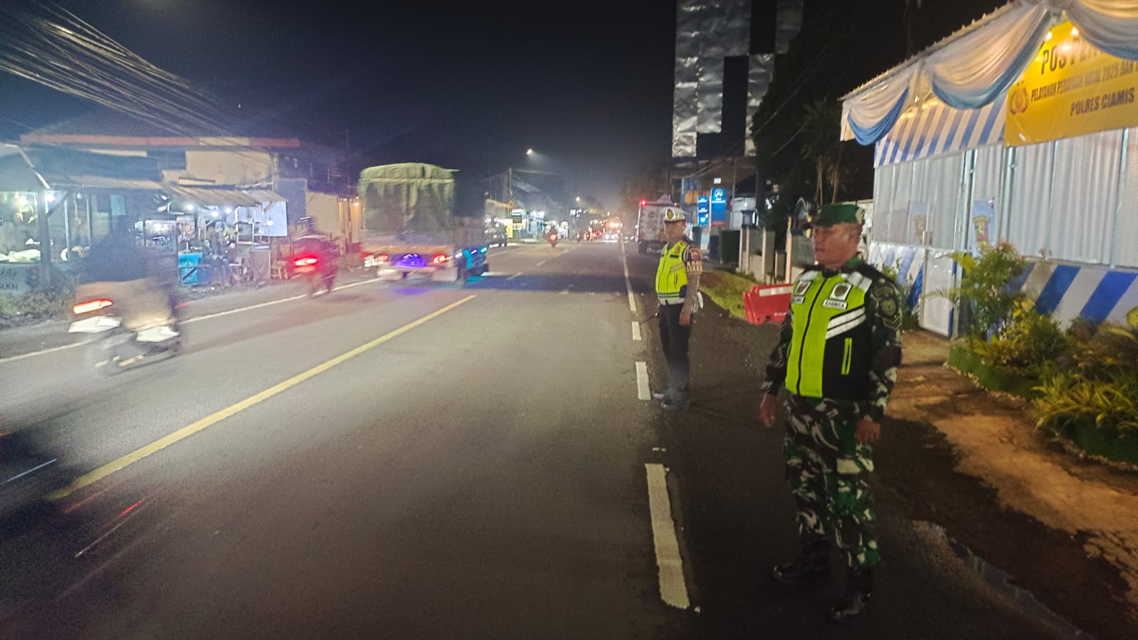 Arus Lalin Di Awal Libur Panjang, Satlantas: Wilkum Polres Ciamis Terpantau Ramai Lancar