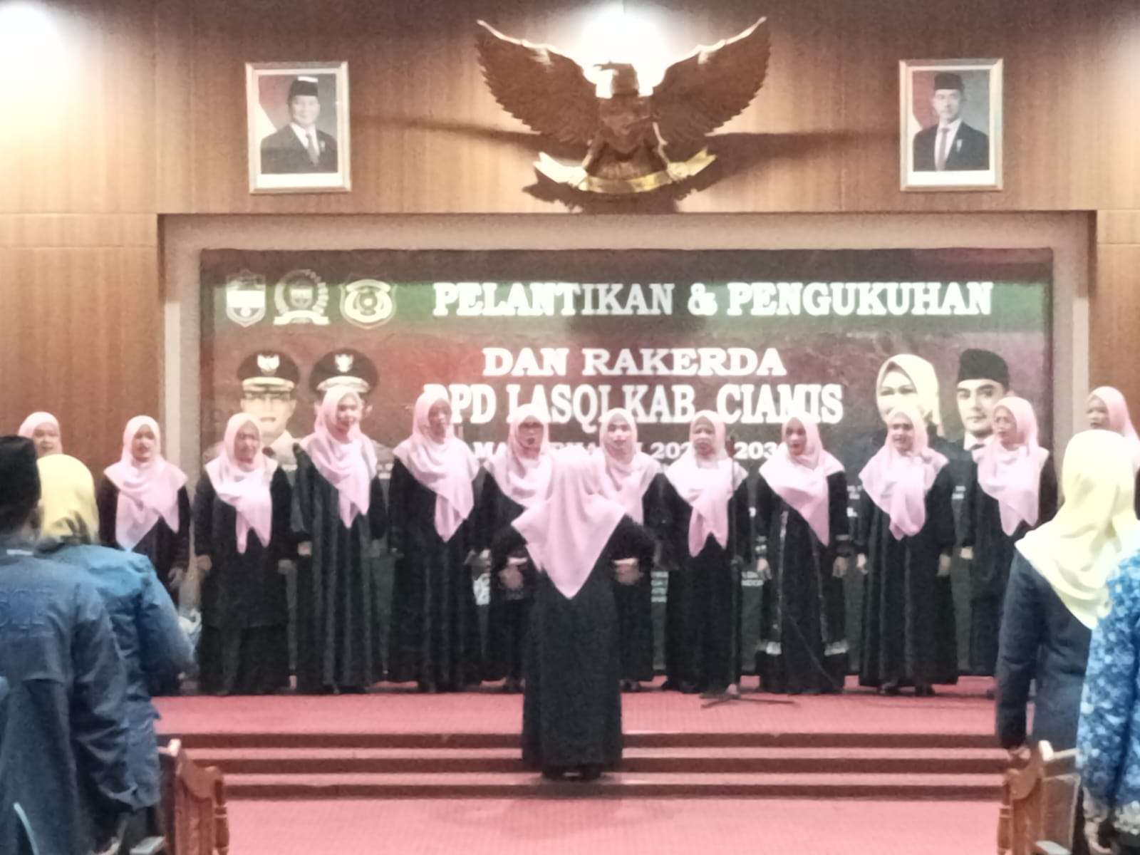 Perkuat Sinergitas, Polsek Lakbok Polres Ciamis Koorkom Bersama Warga Purwajaya di Acara P4K