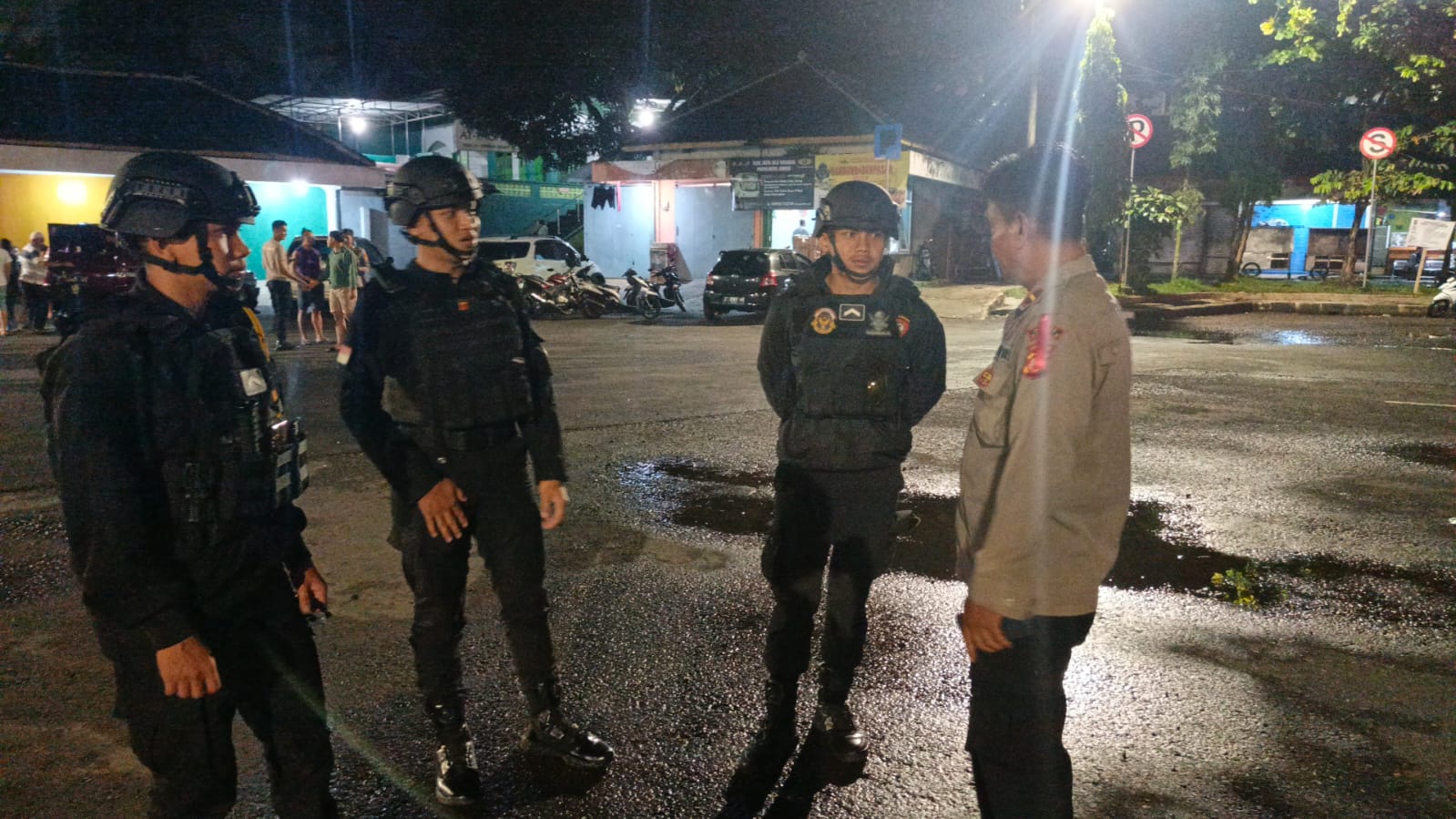 Sigap, Satgas Preventif Polres Ciamis Lerai Keributan di Area Terminal Ciamis