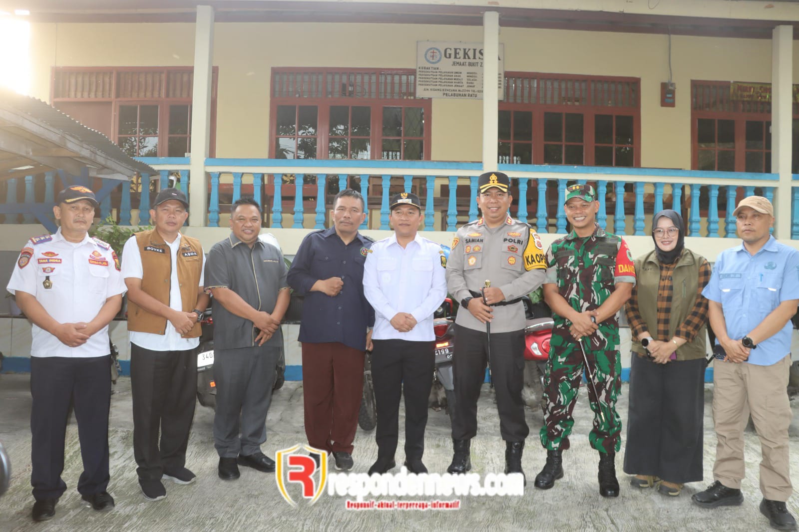 Kapolres Sukabumi dan Forkopimda Kabupaten Sukabumi Monitoring Kesiapan Pengamanan Gereja Malam Natal 2025 di Sukabumi