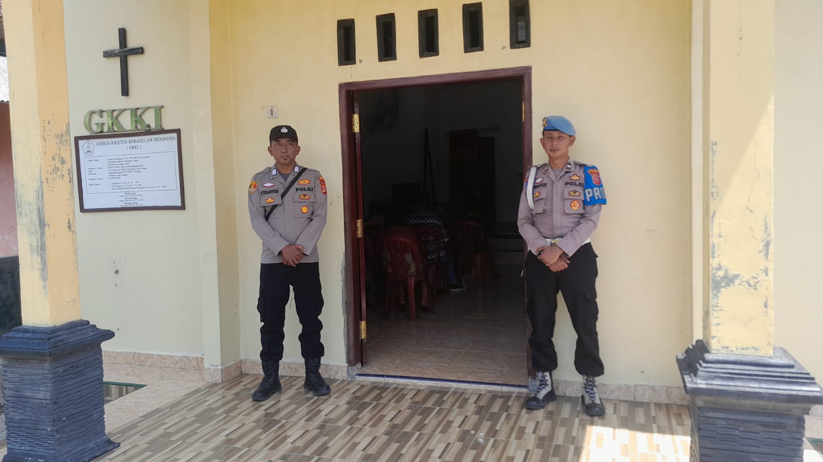 Polsek Lakbok Amankan Ibadah Natal di Gereja GKKI Cintaratu, Wujud Kehadiran Polri Jaga Keamanan dan Toleransi Umat Beragama