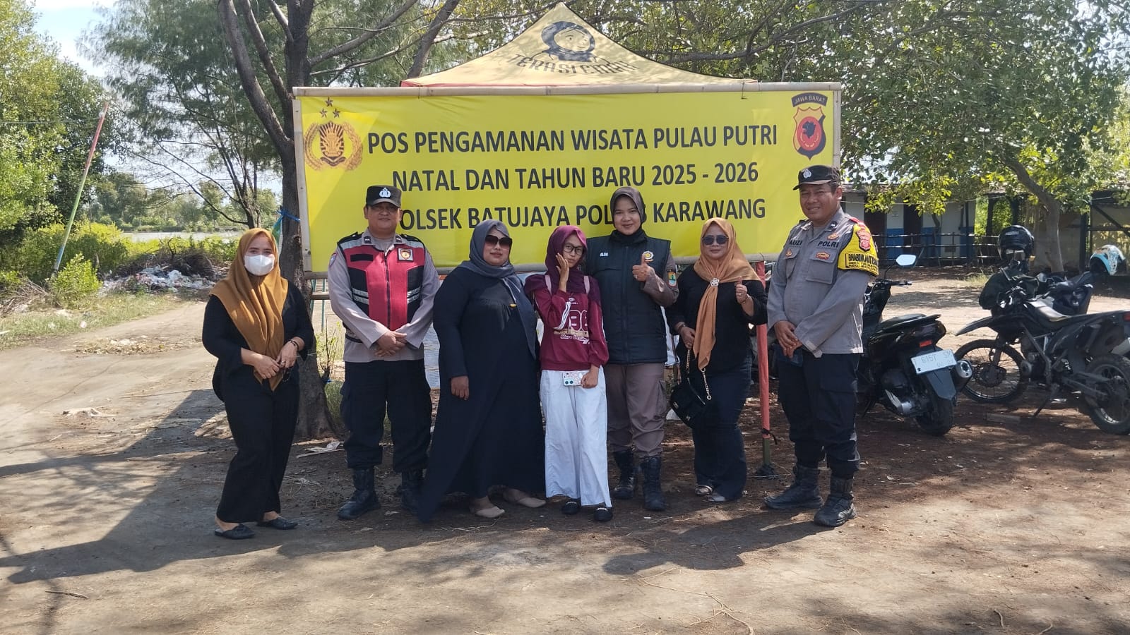 Giat Pengamanan Wisata dalam rangka Operasi Kewilayahan Terpusat Lilin Lodaya Tahun 2025/2026