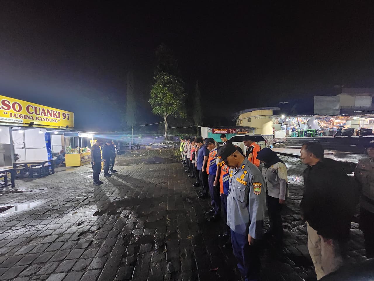 Malam Perayaan Pergantian Tahun Kondusif, Apel Kesiapan Personel Digelar di Situ Lengkong