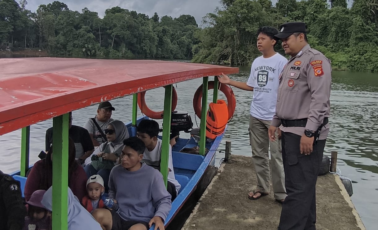 Polsek Panjalu Perkuat Keamanan Wisata Situ Lengkong Panjalu, KRYD Jadi Upaya Nyata Jaga Kamtibmas Saat Libur Nataru