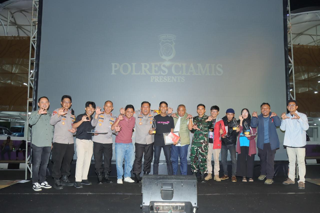 Polres Ciamis Gelar Malam Refleksi Akhir Tahun dan Festival Film Pendek, Wujud Keterbukaan Polri Menyerap Aspirasi Masyarakat