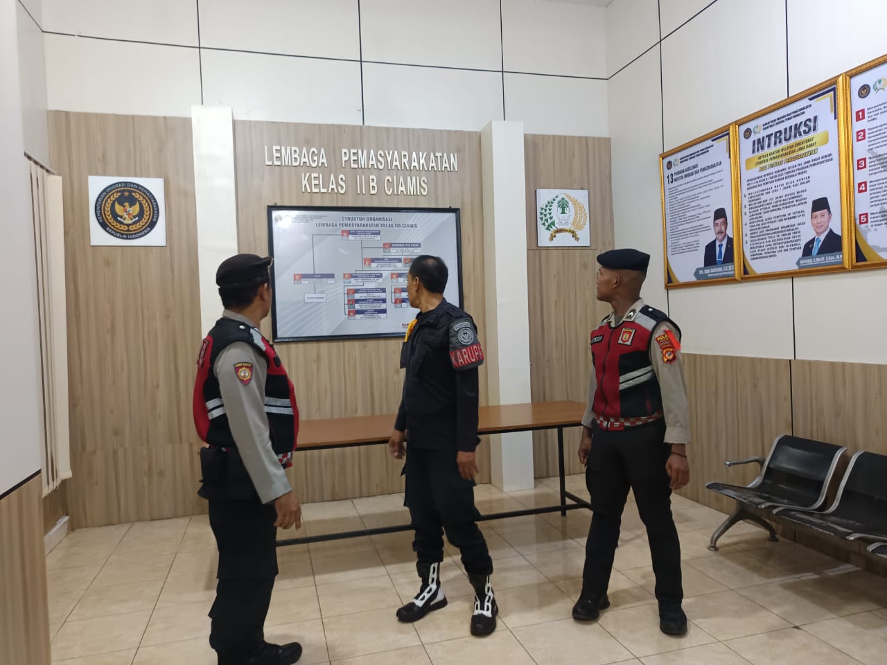 Satgas Preventif Patroli Ops Lilin Lodaya ke Obvit, Lapas Ciamis Jadi Sasaran Cipkon Kamtibmas