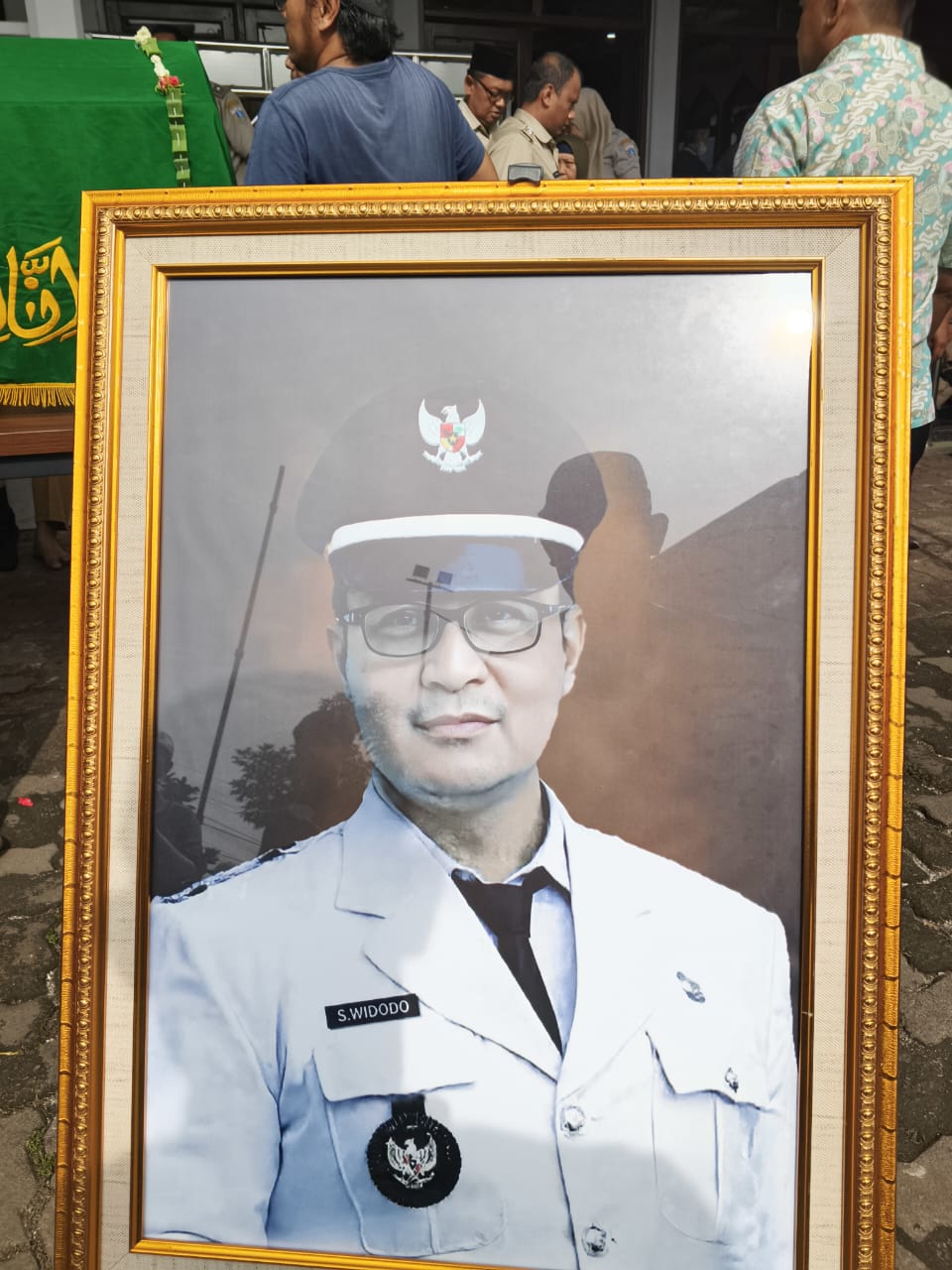 Lurah Kebon Bawang Jakarta Utara Meninggal Dunia, Upacara Pelepasan dan Pemakaman Dilaksanakan