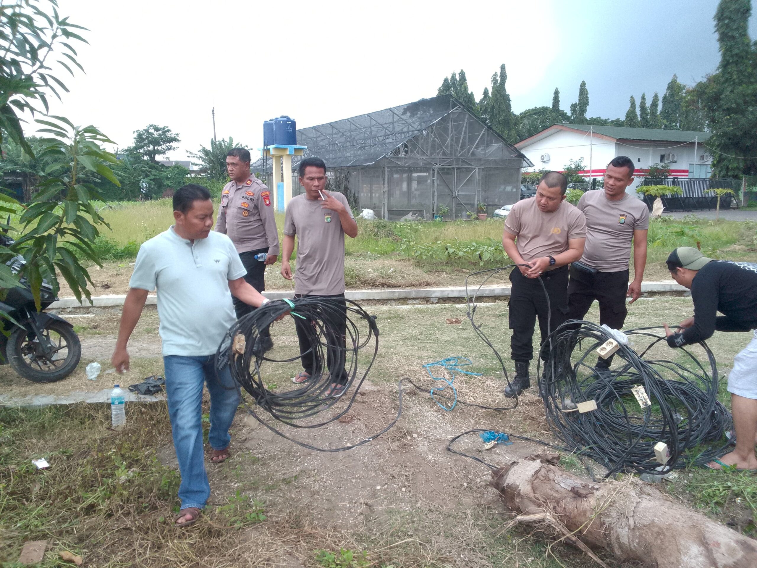 Polsek Sepatan Siapkan Zoom Meeting Ketahanan Pangan Kuartal I