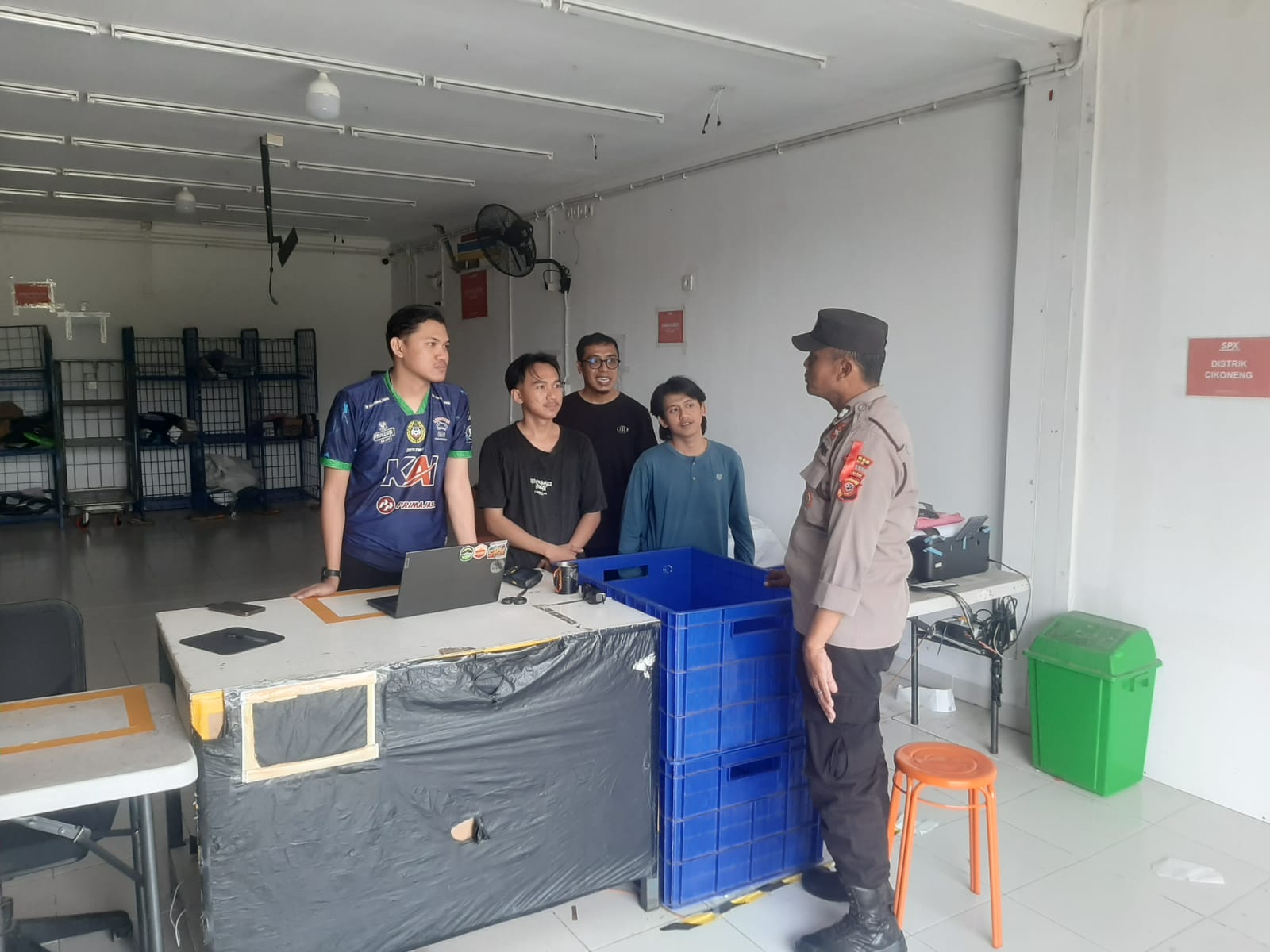 Perkuat Sinergitas, Polsek Cikoneng Polres Ciamis Koorkom ke Warga Gandasari Desa Gunungcupu