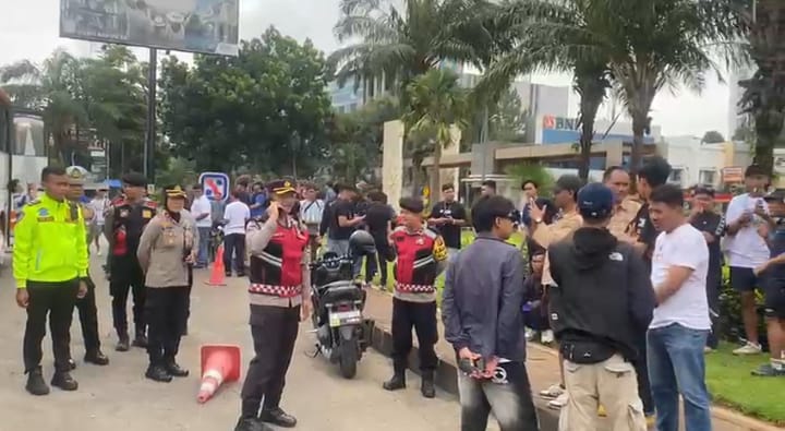 Polres Karawang Imbau Suporter Persib dan Persija Nobar, diharapkan agar tidak melaksanakan konvoi