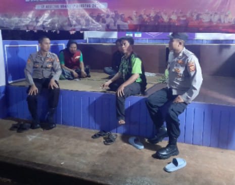 Cipkon Kamtibmas, Polsek Rajadesa Polres Ciamis Patroli Dialogis Hingga ke Pemukiman Warga