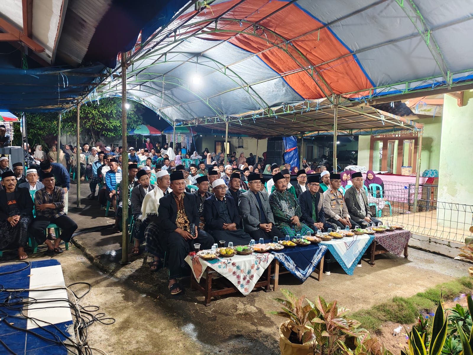 Cipkon Jam Rawan, Sat Samapta Polres Ciamis Patroli ke Perum Buana Soedirman Beri Imbauan Kamtibmas