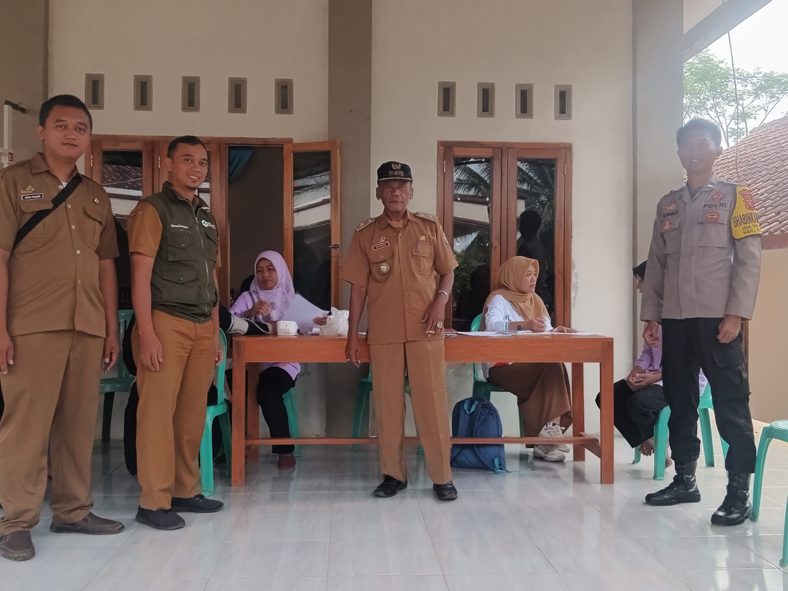 Polsek Cisaga Dukung Pemeriksaan Kesehatan Gratis, Wujud Kepedulian Polri terhadap Kesehatan Masyarakat