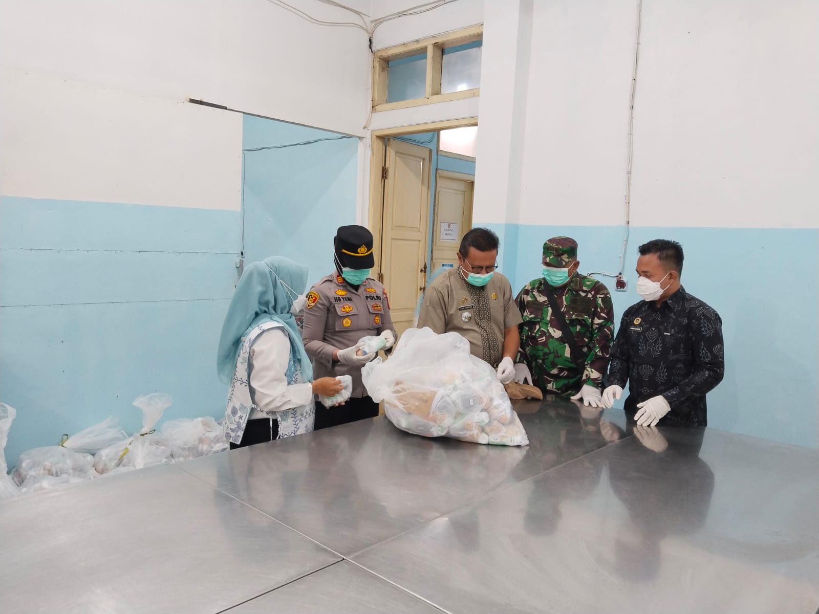 Polsek Kawali Monitoring SPPG MBG di Kecamatan Lumbung, Wujud Peran Aktif Polri Dukung Kesehatan dan Gizi Masyarakat