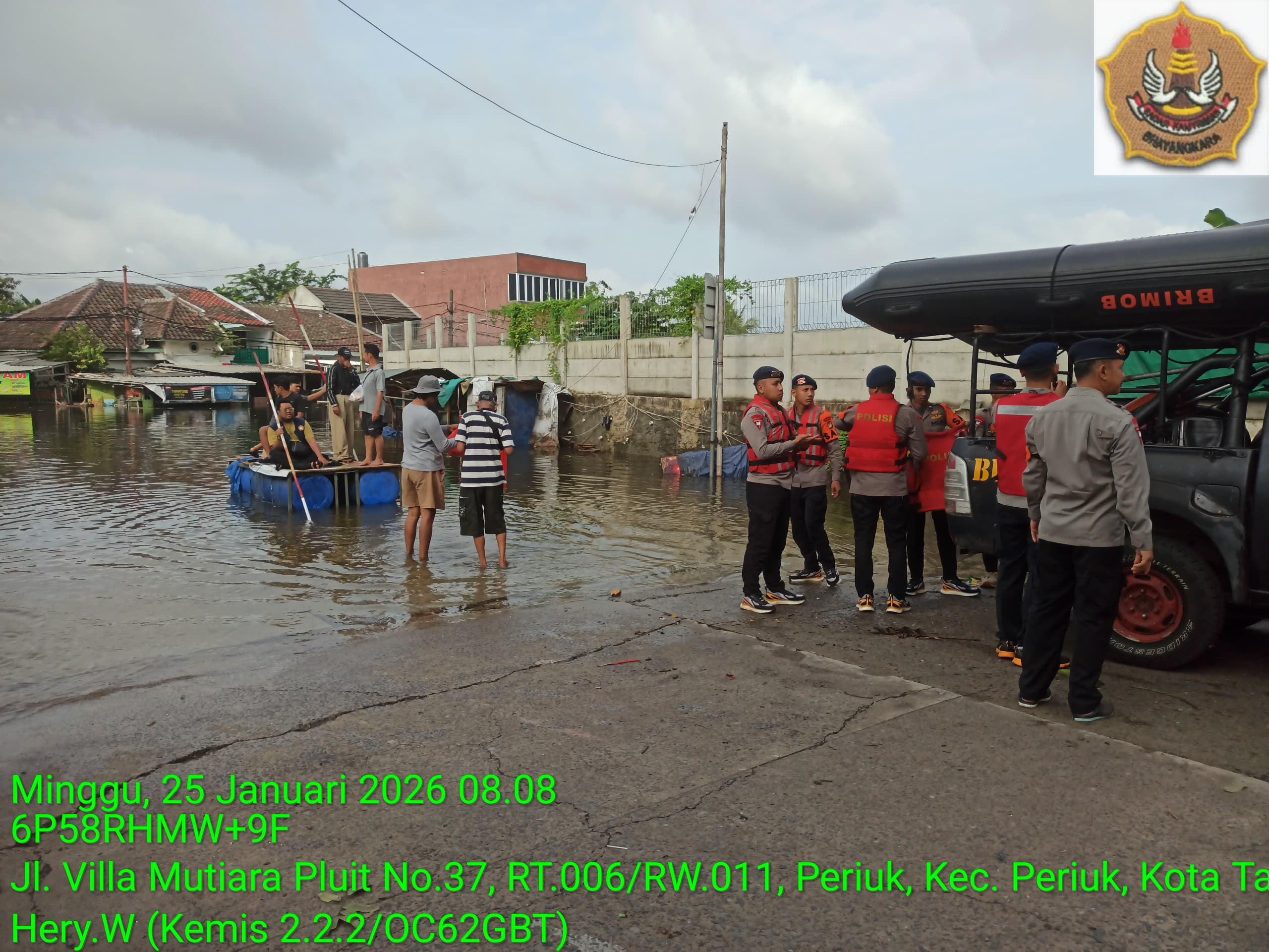 Banjir di Mutiara Pluit Surut, Warga Hati-Hati