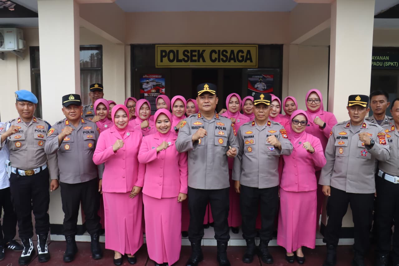 Kapolres Ciamis Laksanakan Kunjungan Kerja ke Sejumlah Polsek, Perkuat Pengawasan dan Pelayanan Kepolisian