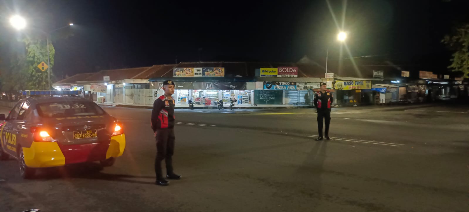 Cegah Balapan Liar, Samapta Polres Ciamis Intens Lakukan Patroli dan Stasioner di Jalanan Pusat Kota