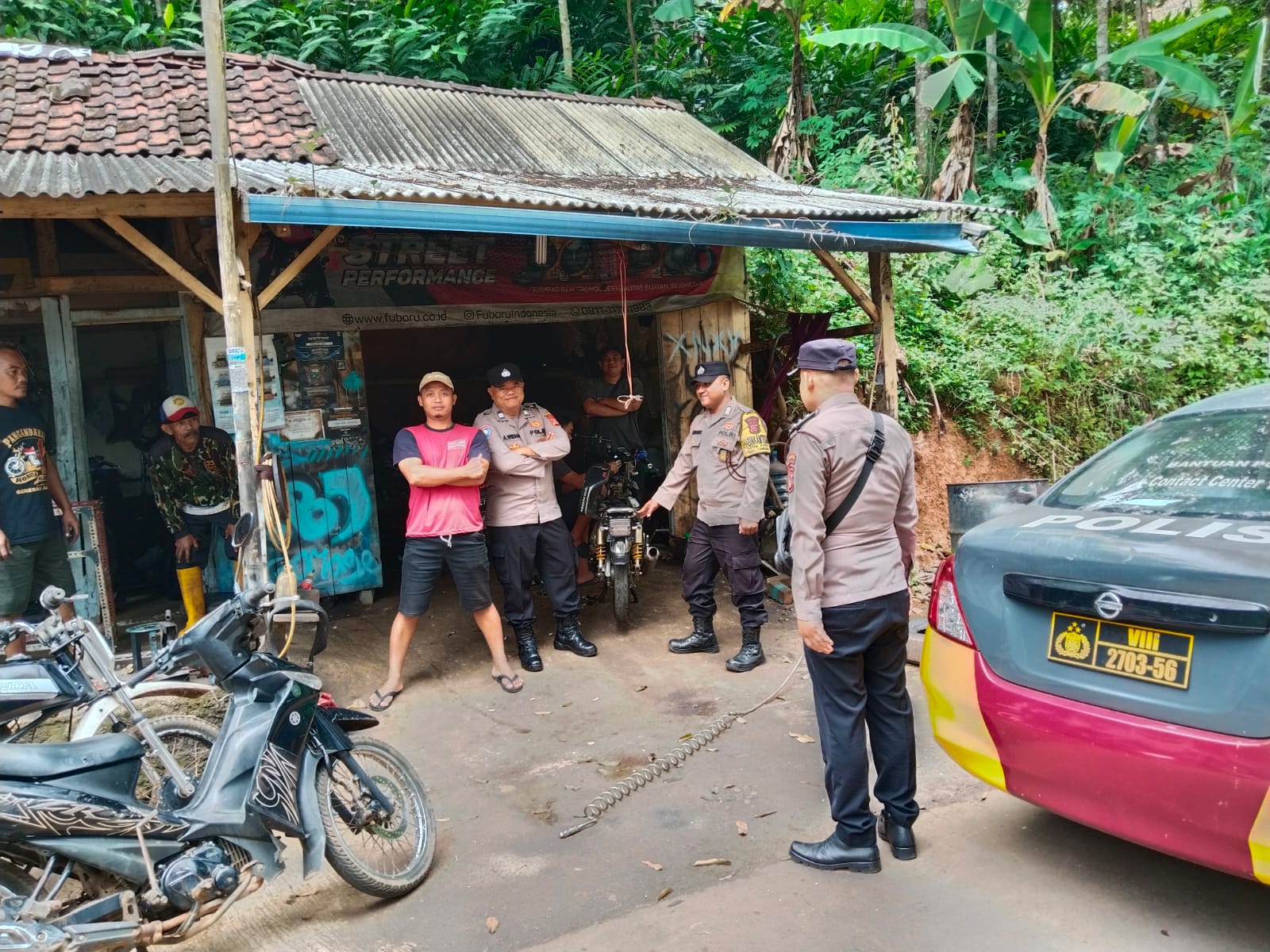 Polsek Kawali Intensifkan Patroli Dialogis untuk Jaga Kondusivitas Wilayah Hukum