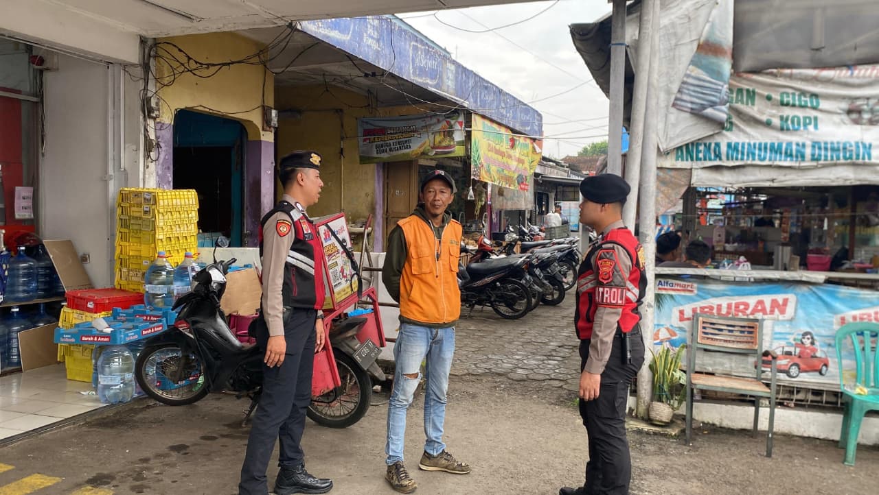 Sat Samapta Polres Ciamis Intensifkan Patroli Dialogis untuk Jaga Keamanan Masyarakat