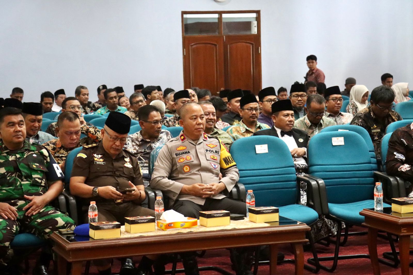 Polres Ciamis Hadiri Peringatan Isra Mi’raj dan Tarhib Ramadhan Tingkat Pemkab, Wujudkan Suasana Aman dan Khidmat