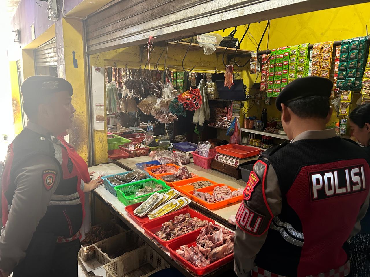 Sat Samapta Polres Ciamis Pantau Harga dan Ketersediaan Bahan Pokok, Jaga Stabilitas Ekonomi dan Ketertiban Pasar