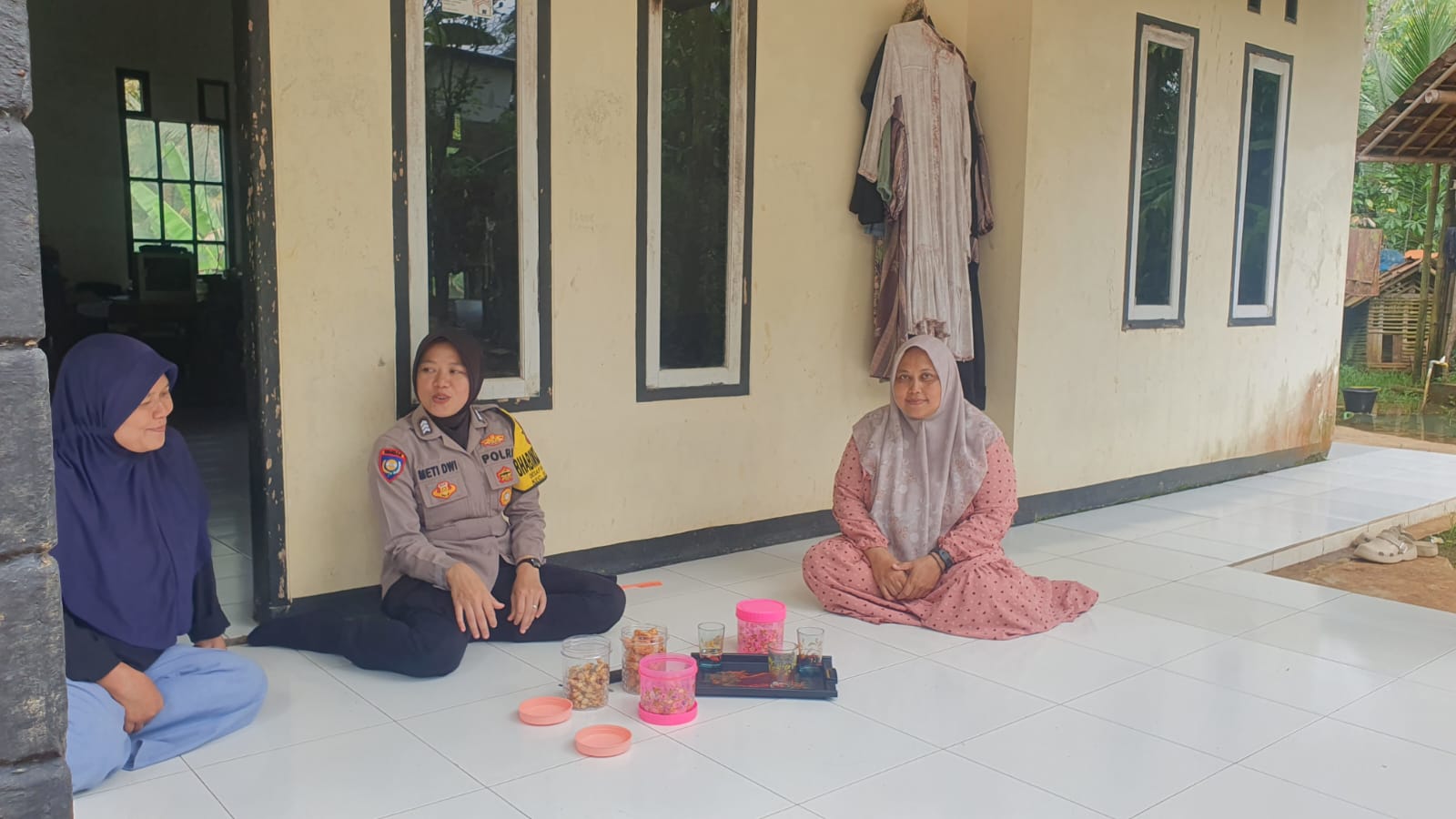 Perkuat Sinergitas, Polsek Ciamis Koorkom Kamtibmas ke Warga Karangkendal