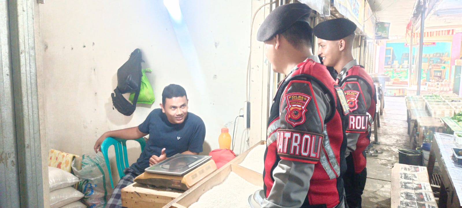 Sat Samapta Polres Ciamis Pantau Harga dan Ketersediaan Bahan Pokok, Pastikan Stabilitas Jelang Ramadhan Tetap Aman